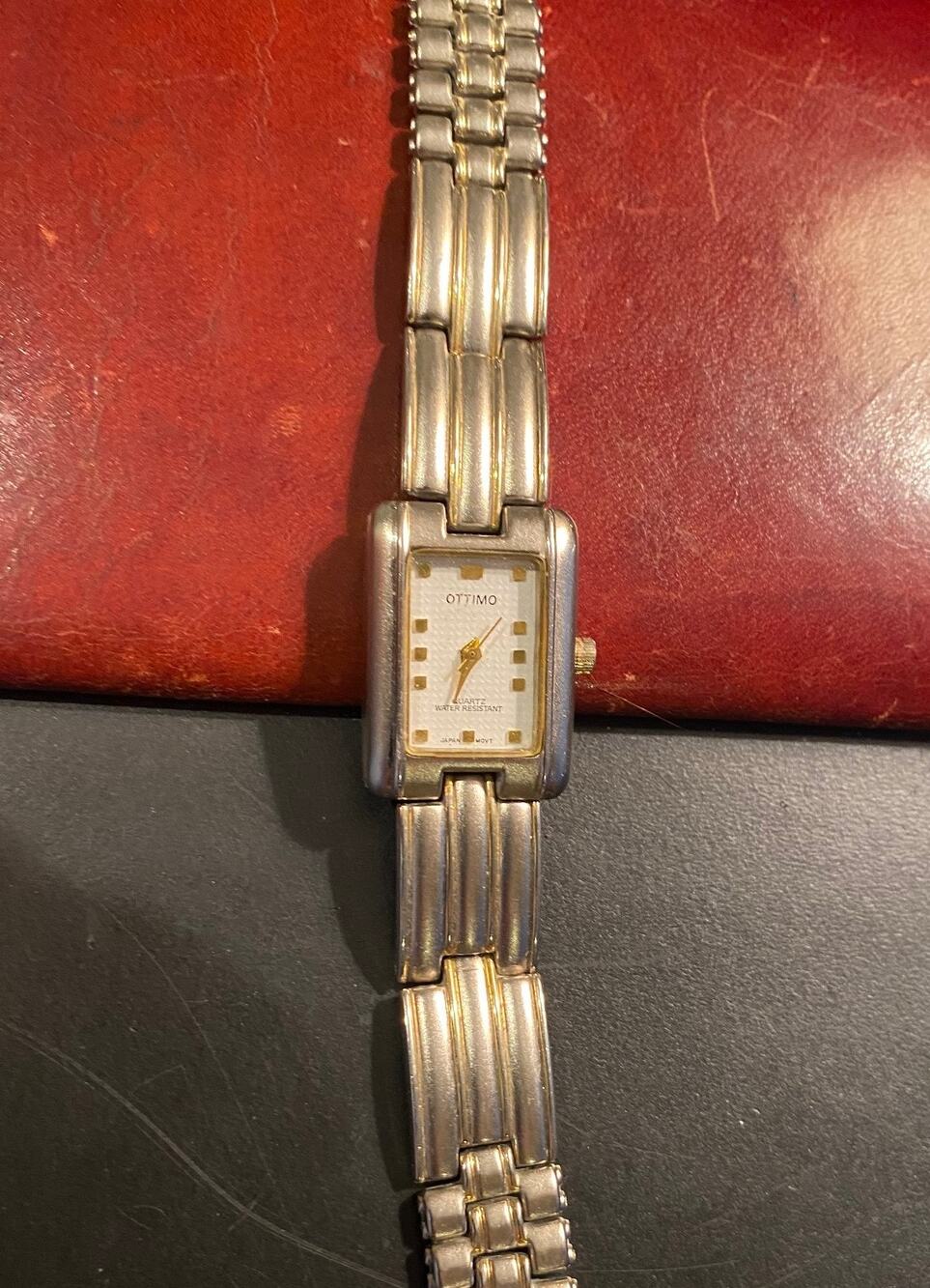 Women's 18mm Silver Tone Ottimo Watch, Water Resistant